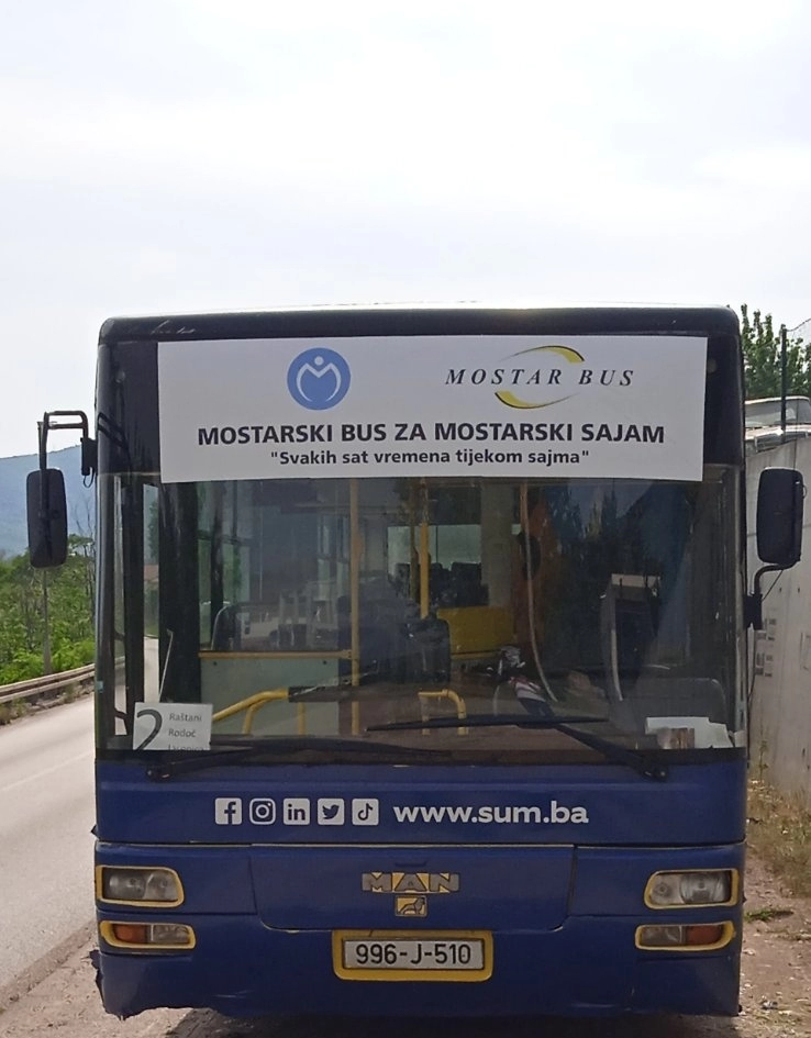 MOSTARSKI BUS ZA MOSTARSKI SAJAM - ''Svakih sat vremena tijekom sajma''